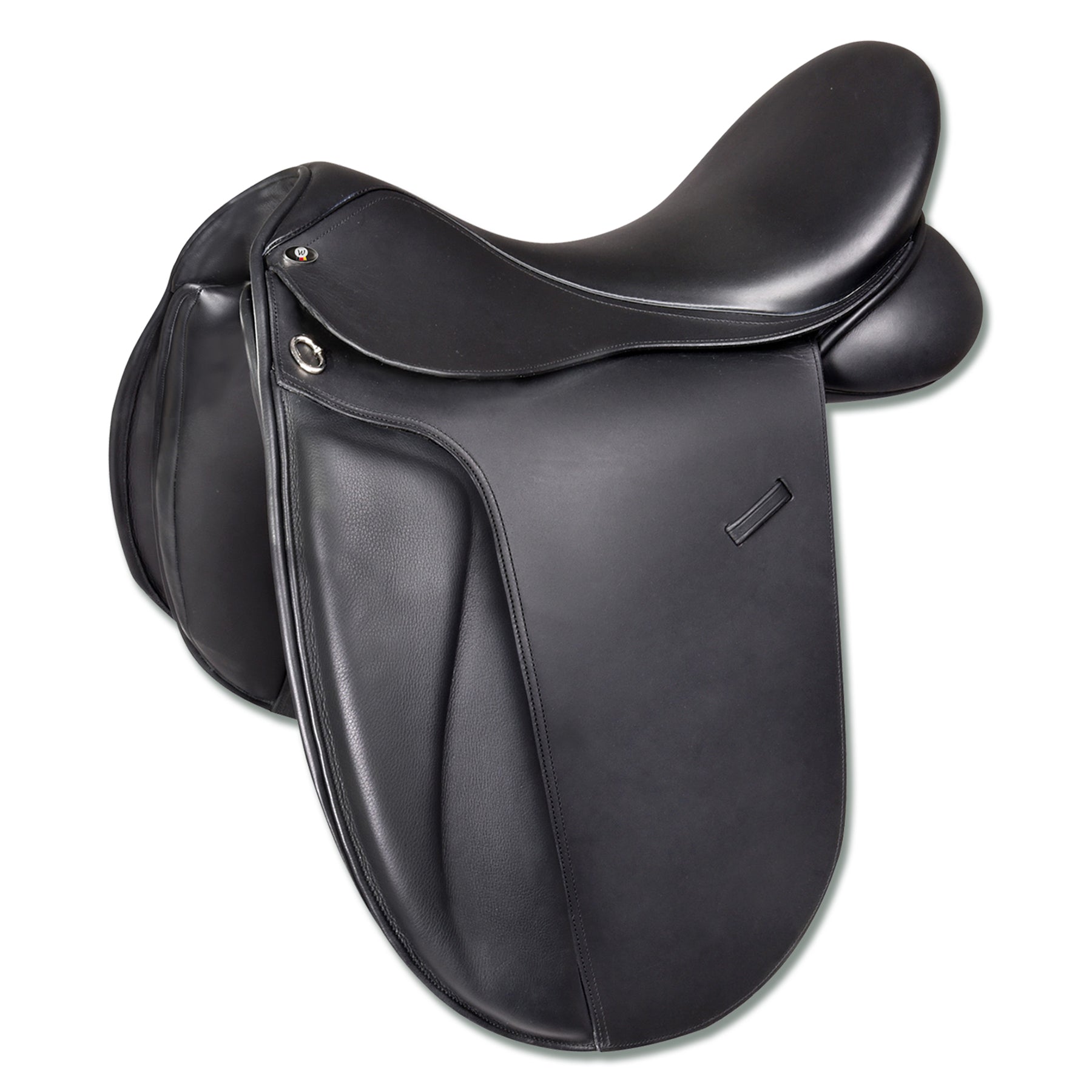 Waldhausen - Dressagesaddle Premium, leather, black, 44cm/17,5cm