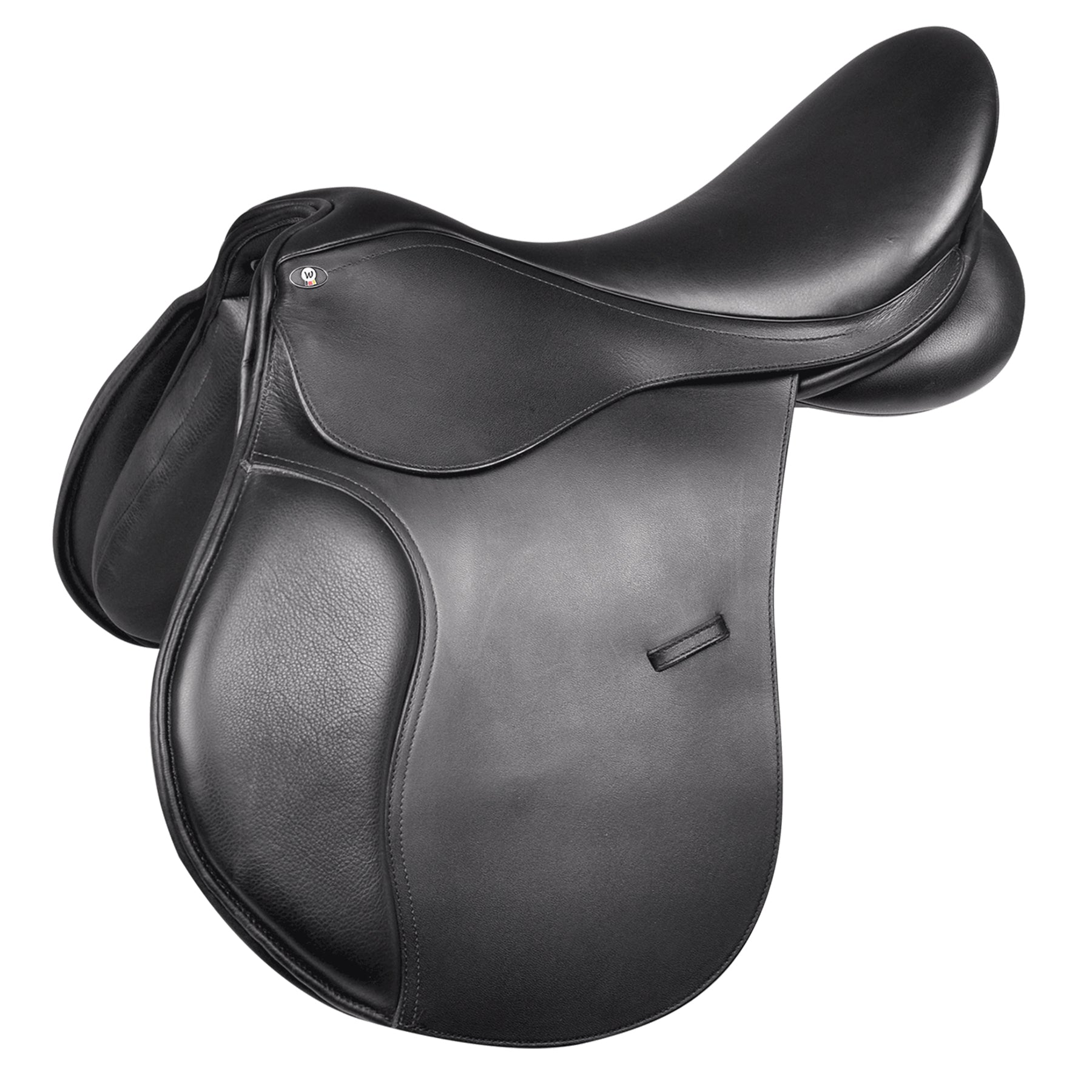 Waldhausen - All Purpose Comfort Pony saddle, leather, black, 39cm/15,5"