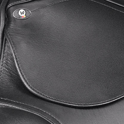 Waldhausen - All Purpose Comfort Pony saddle, leather, black, 39cm/15,5"