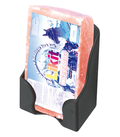 Waldhausen - Salt-Lick-Holder plastic, black