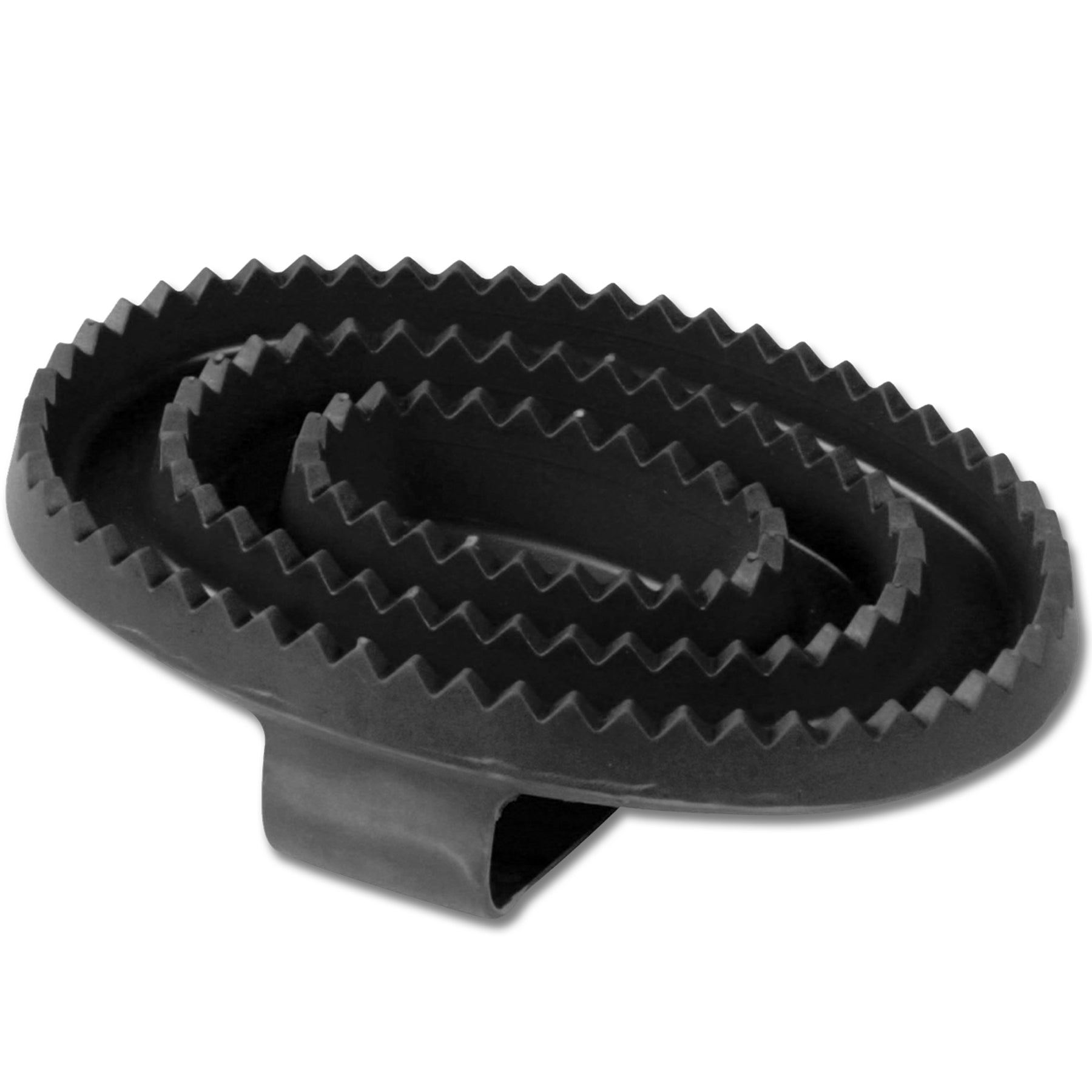 Waldhausen - Large Rubber Curry Comb, black