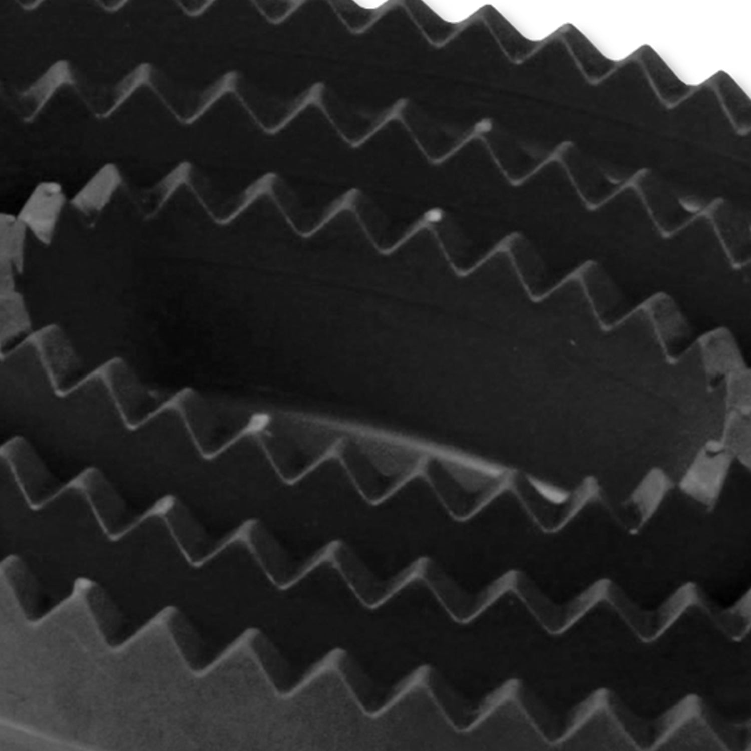 Waldhausen - Large Rubber Curry Comb, black