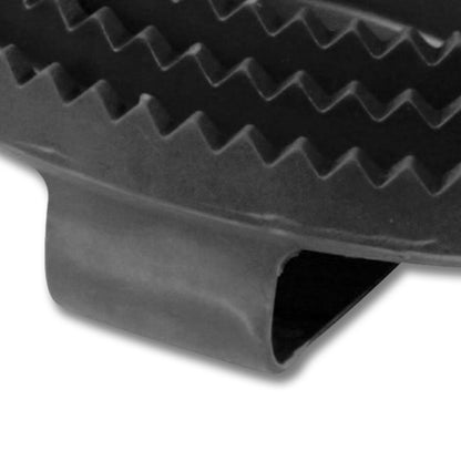 Waldhausen - Large Rubber Curry Comb, black