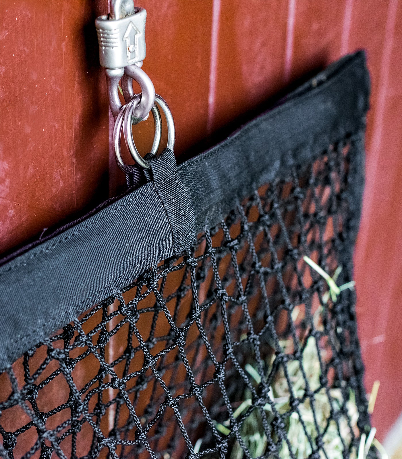 Waldhausen - Hay Net with Filling Aid, black