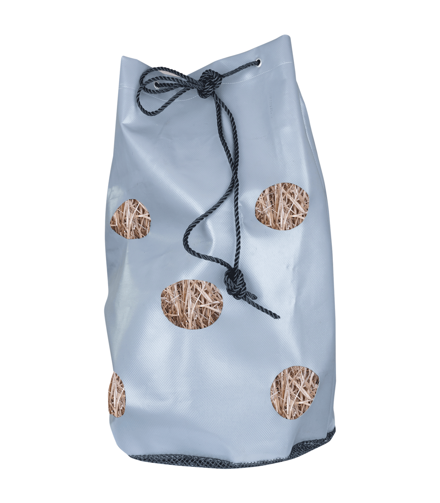 Waldhausen - Hay bag with mesh bottom, grey, capacity: 85l / 4kg hay