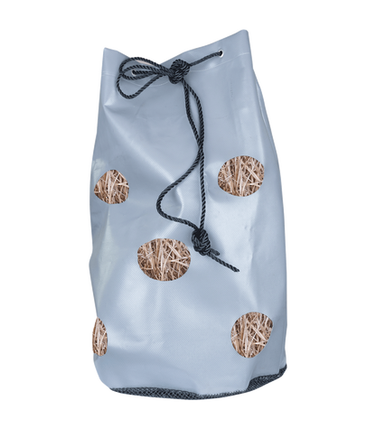 Waldhausen - Hay bag with mesh bottom, grey, capacity: 85l / 4kg hay