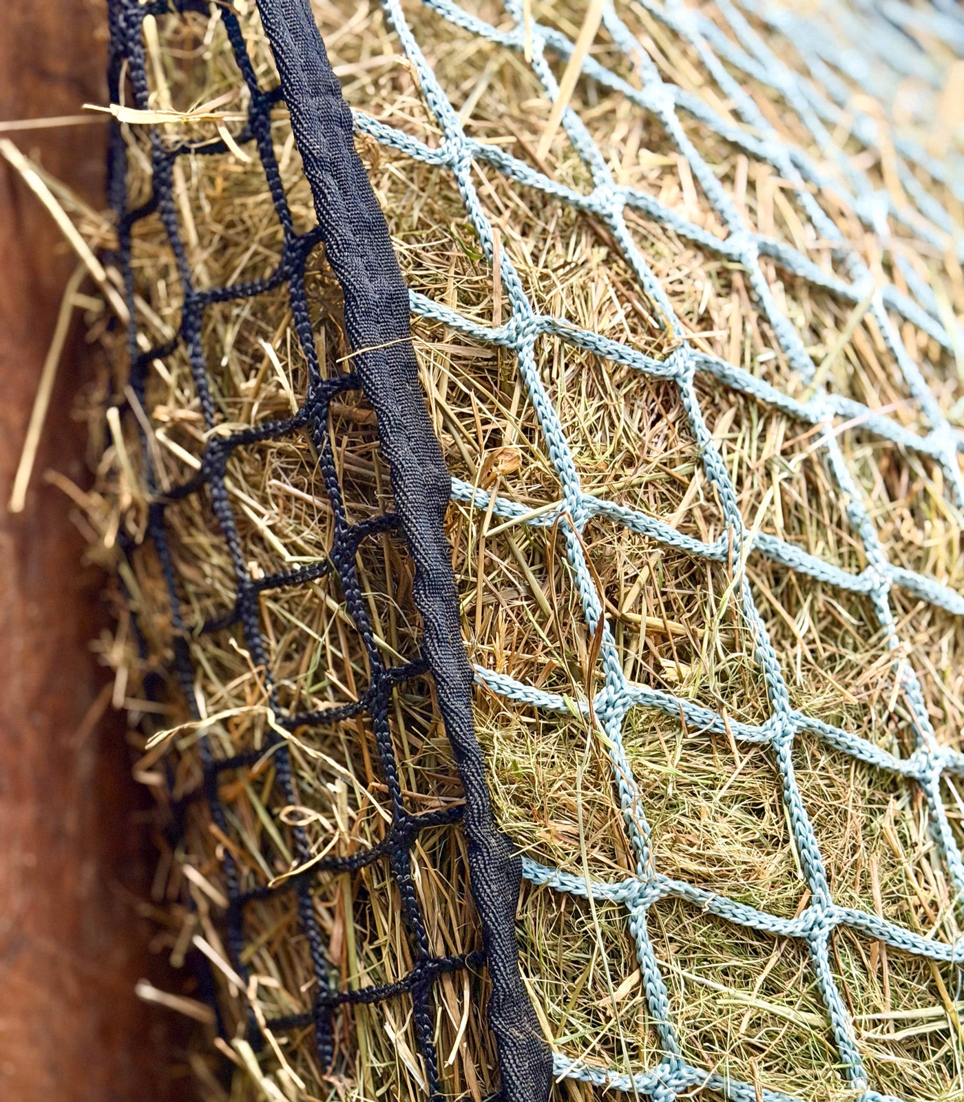 Waldhausen - Hay net DUO Knotless, close meshed, black, 120 x 90 cm