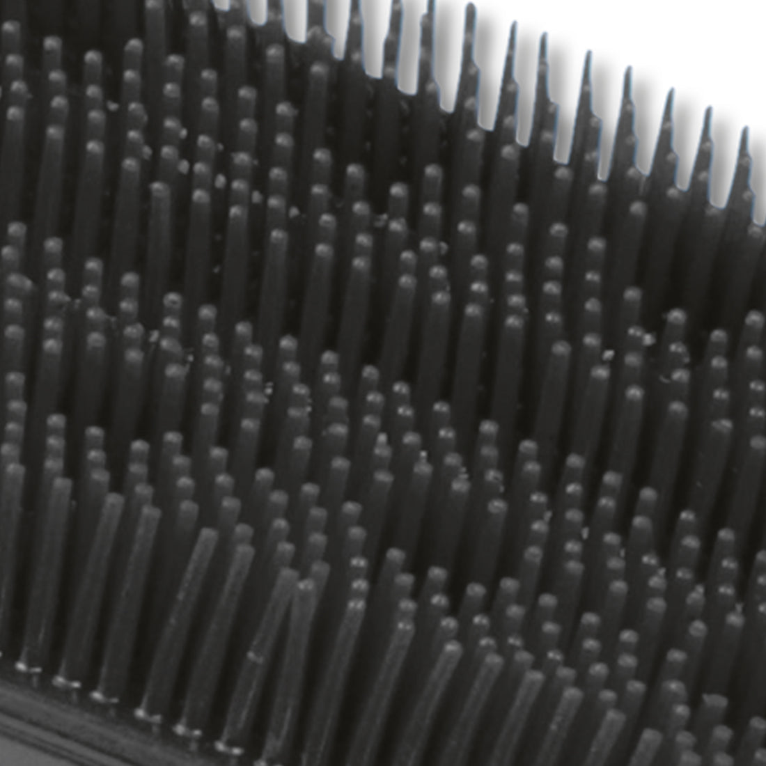 Waldhausen - Plastic Curry Comb, black