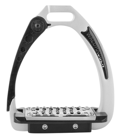 Waldhausen - Kids Safetystirrup Pro grey/metallic, 11cm
