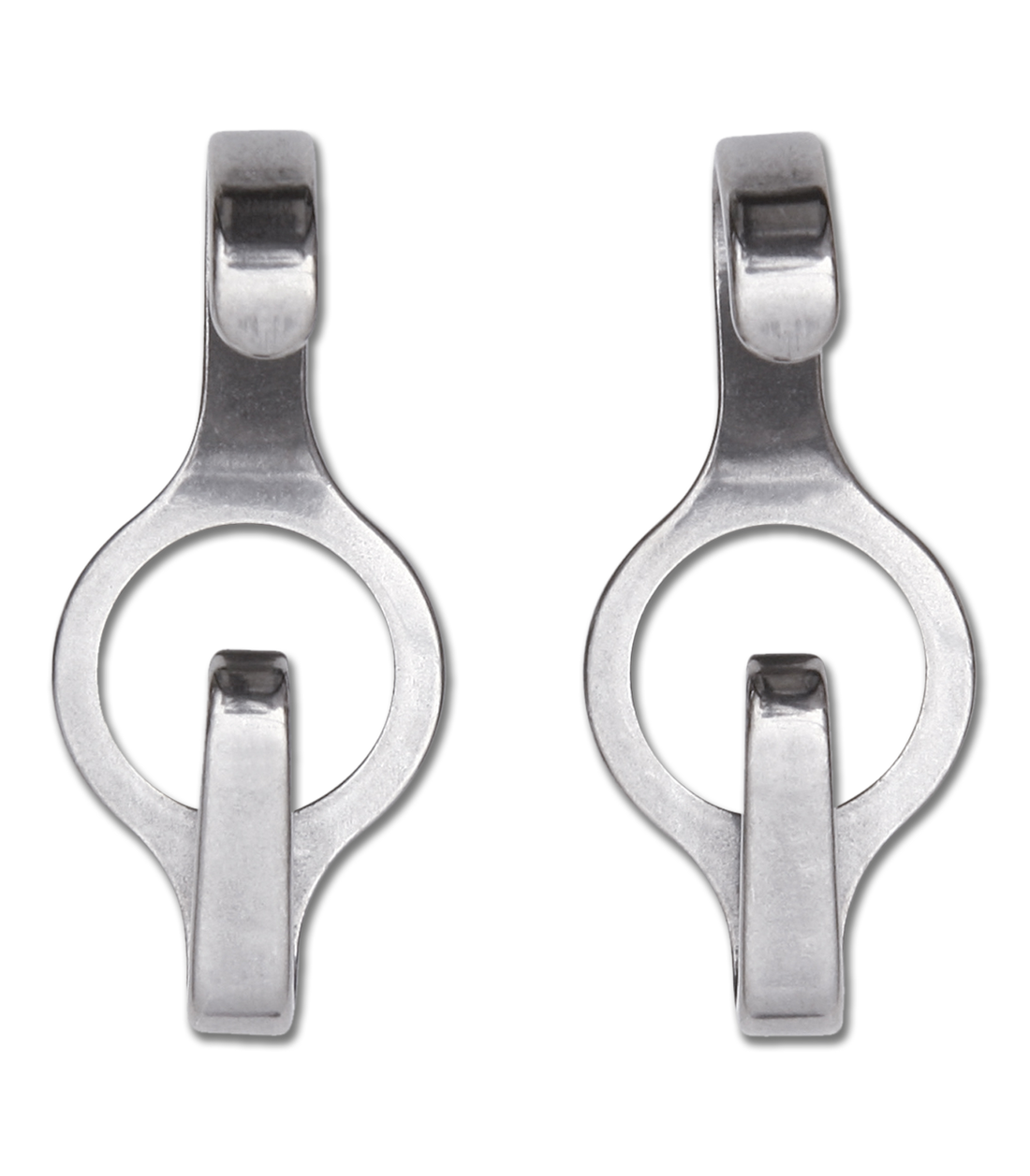 Waldhausen - Circle Curb Chain Hooks SS, pair