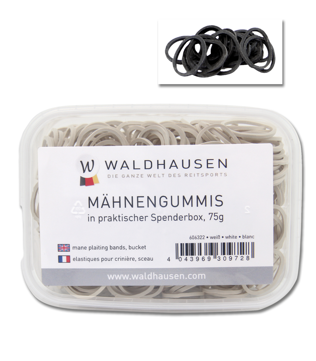 Waldhausen - Rubber Braiding Bands with box
