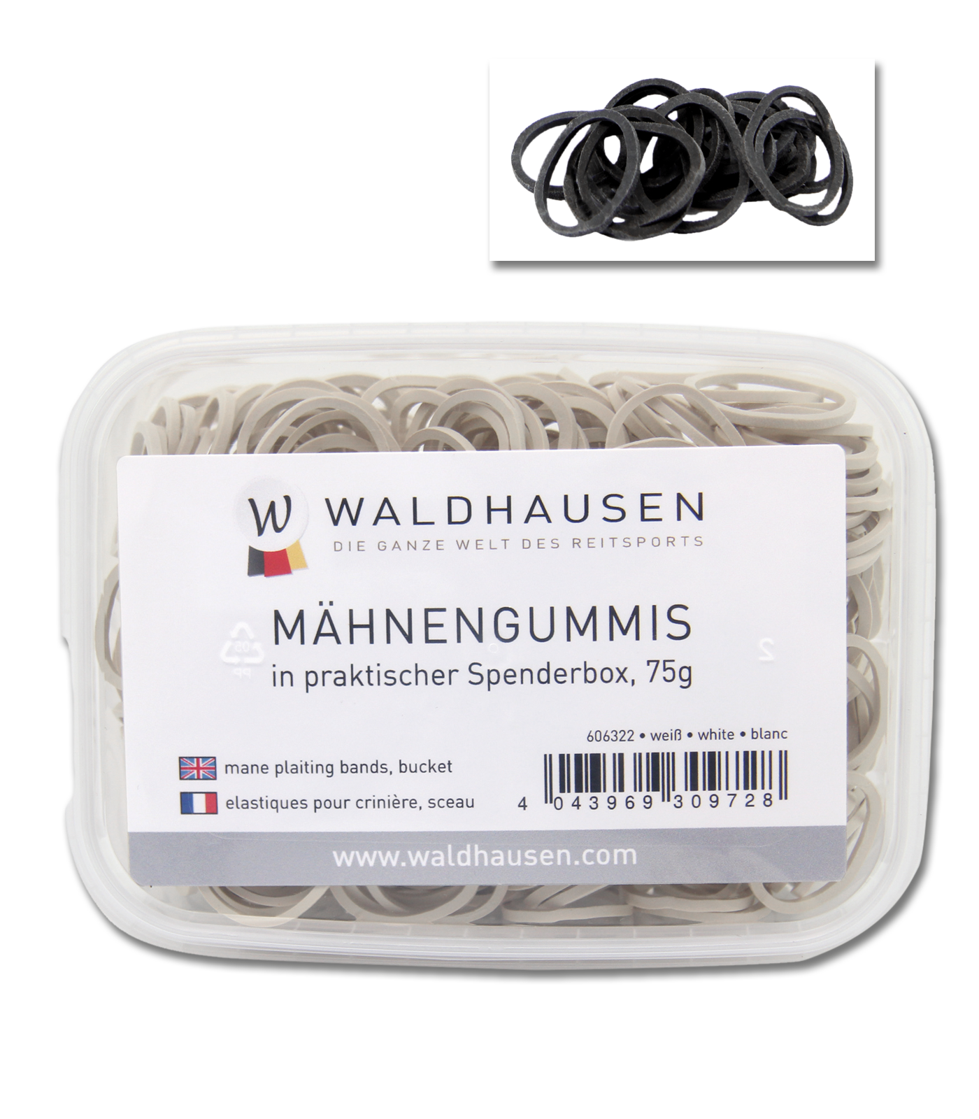 Waldhausen - Rubber Braiding Bands with box