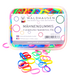 Waldhausen - Rubber Braiding Bands with box, multicolor, 50 g