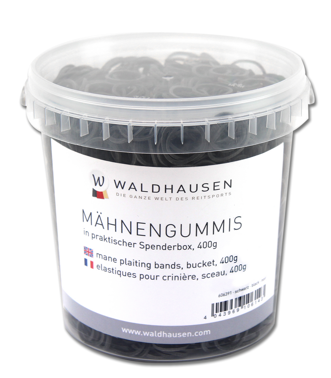 Waldhausen - Mane Plaiting Bands in bucket