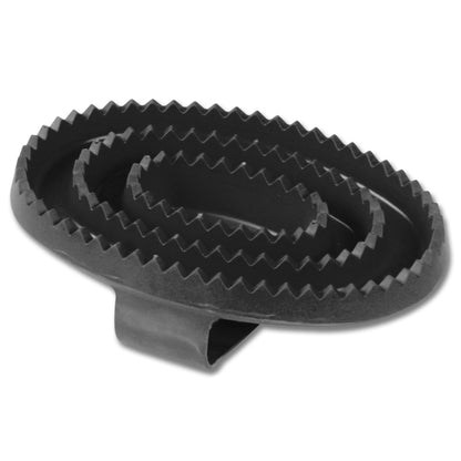 Waldhausen - Rubber Curry Comb small, black