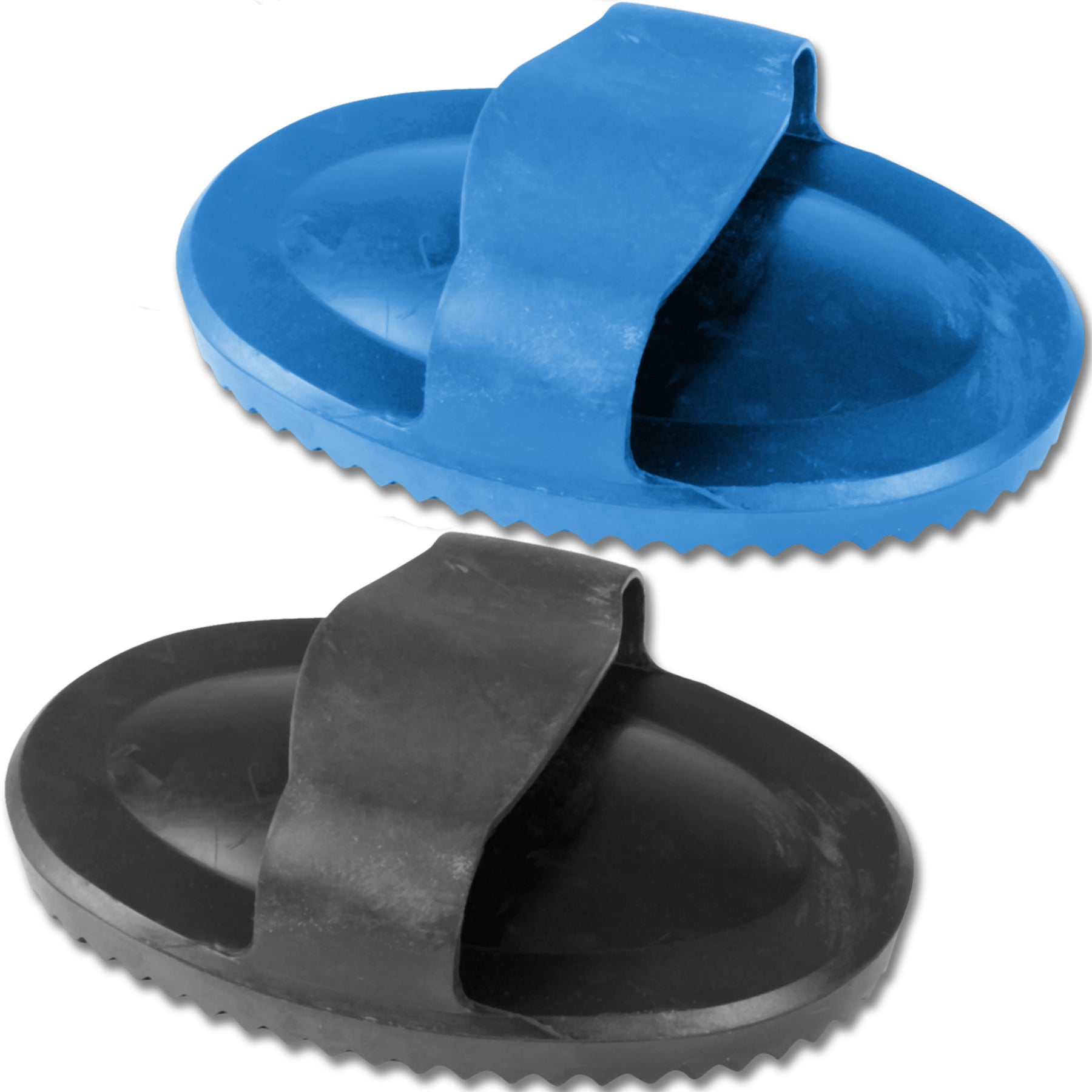 Waldhausen - Rubber Curry Comb small, black