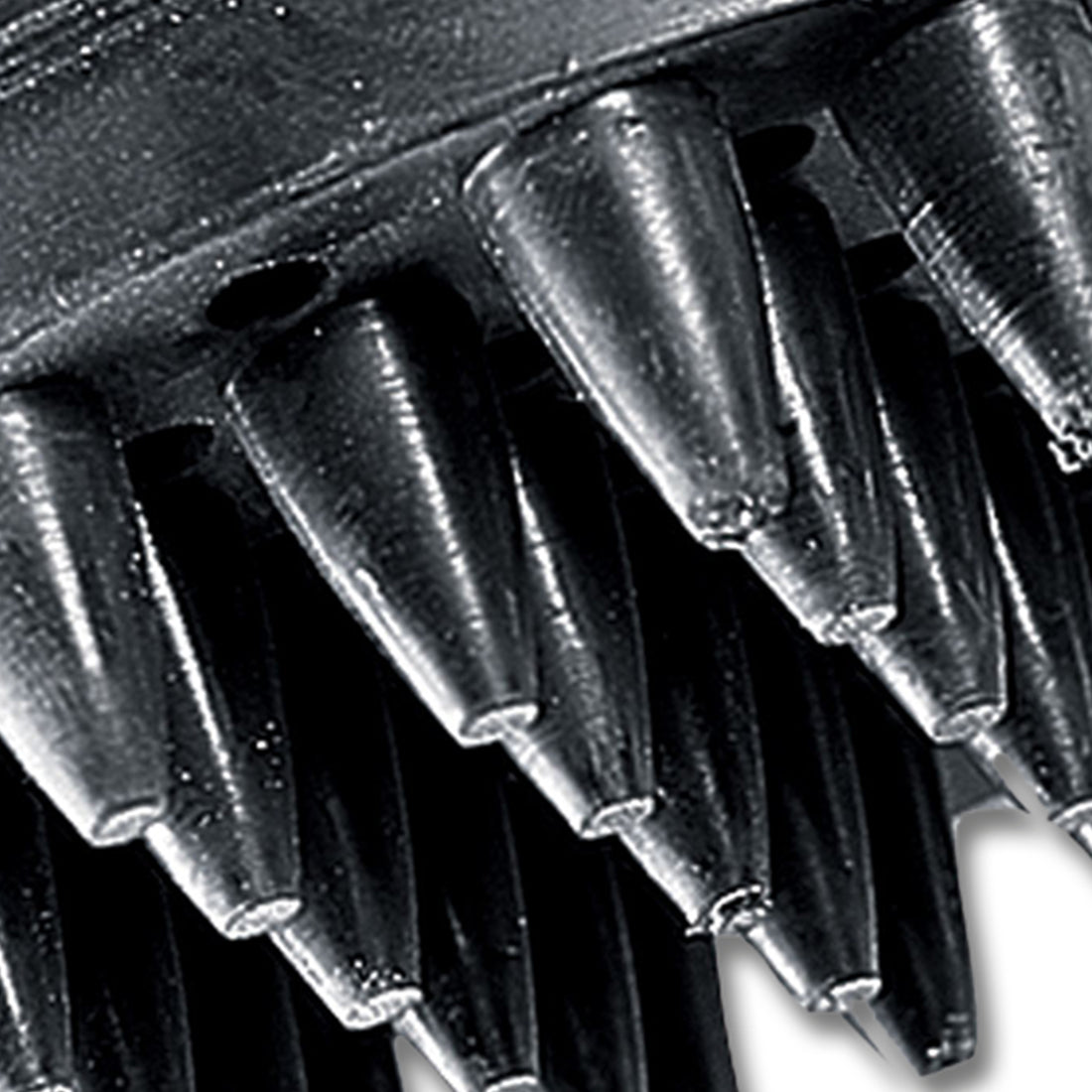Waldhausen - Curry Comb Rubber-Groomer, black