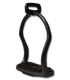 Waldhausen - icelandic stirrup, Alu, black, 12cm