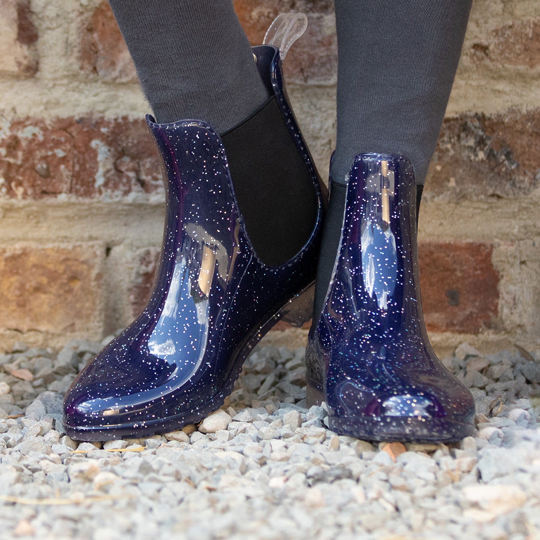 ELT - Chelsea boot Sparkle, nightblue