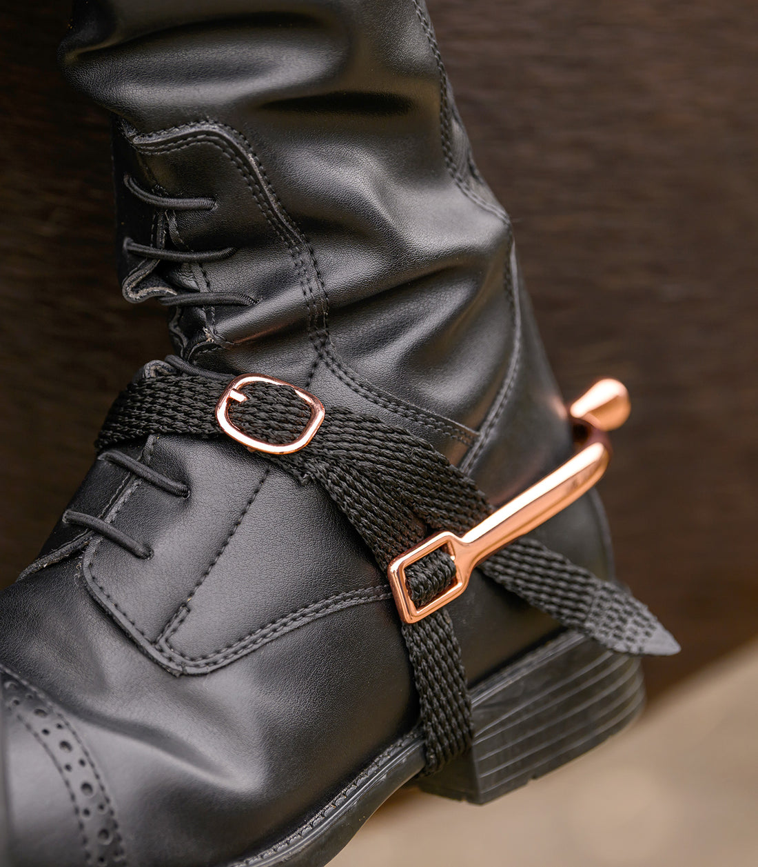 Waldhausen - Spur strap Premium, nylon, black