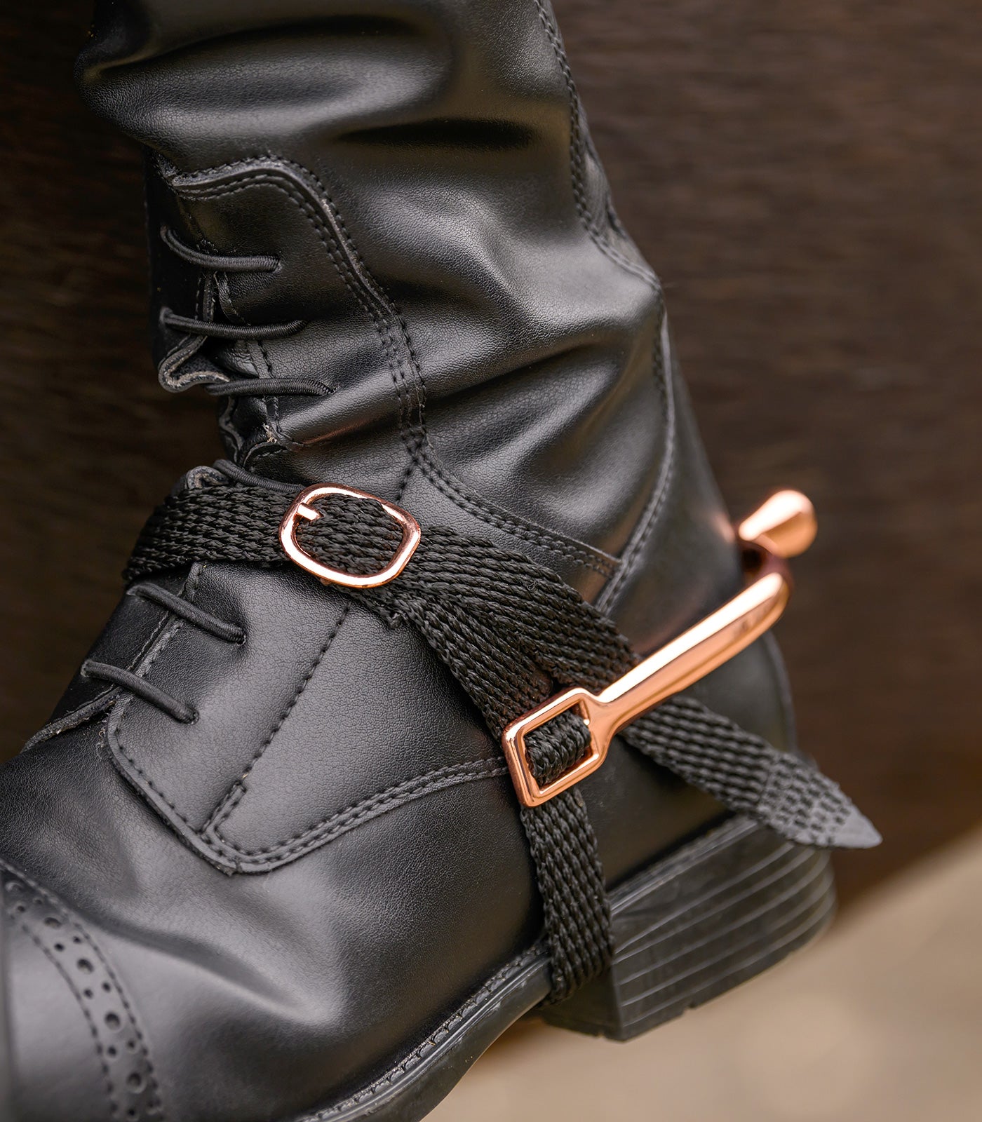 Waldhausen - Spur strap Premium, nylon, black