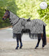 Waldhausen - Fly sheet with saddle cut and fringes, Zebra