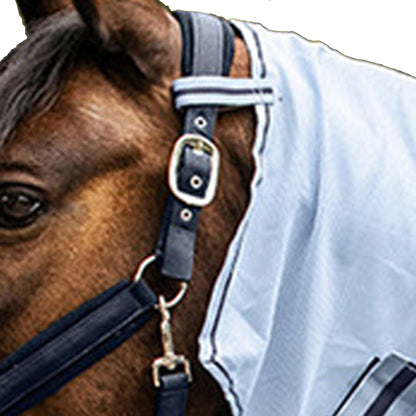 Waldhausen - Fly Neck Rug Protect, silver grey/grey, Cob