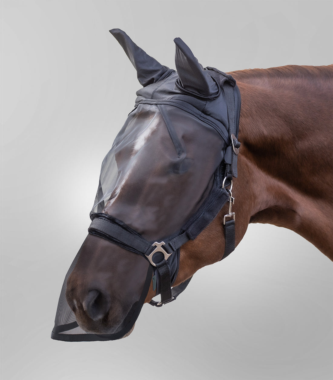 Waldhausen - Fly mask Premium for halter, ears&amp;nose extension
