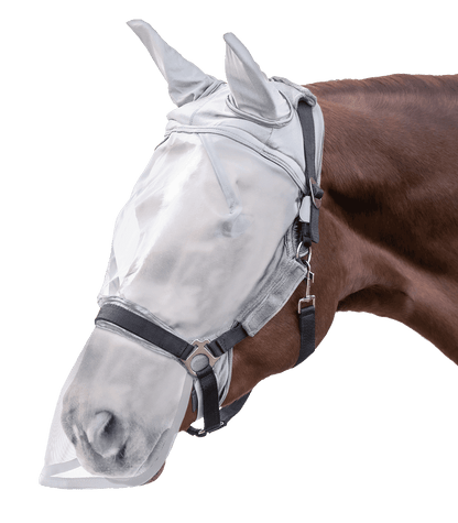 Waldhausen - Fly mask Premium for halter, ears&amp;nose extension
