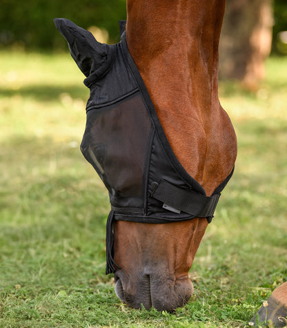 Waldhausen - Fly mask with ears and fringes on nose