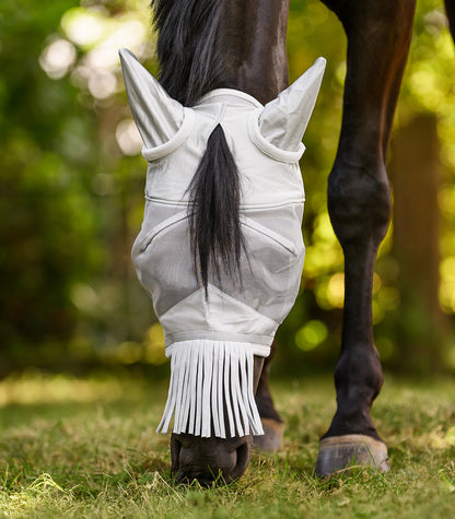 Waldhausen - Fly mask with ears and fringes on nose