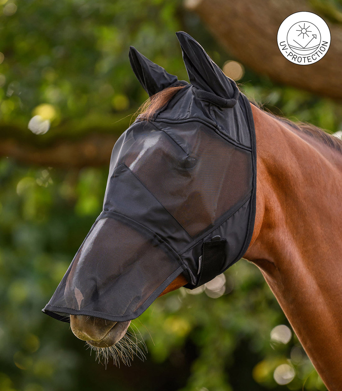 Waldhausen - Fly Bonnet with ears and nose extension