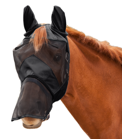 Waldhausen - Fly Mask 3 in 1, black