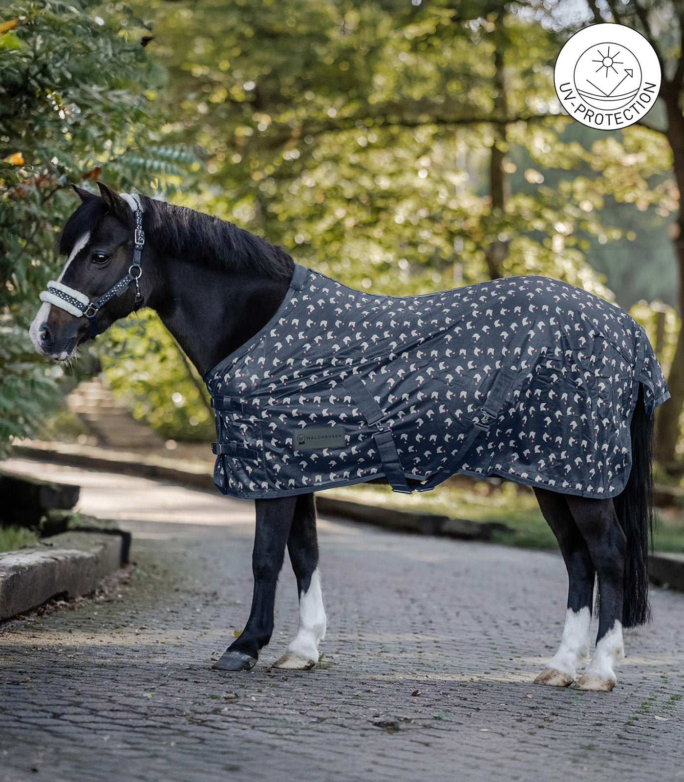Waldhausen - Fly rug Lucky, nightblue
