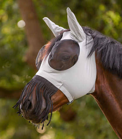 Waldhausen - Fly Mask Puck with nose fringes
