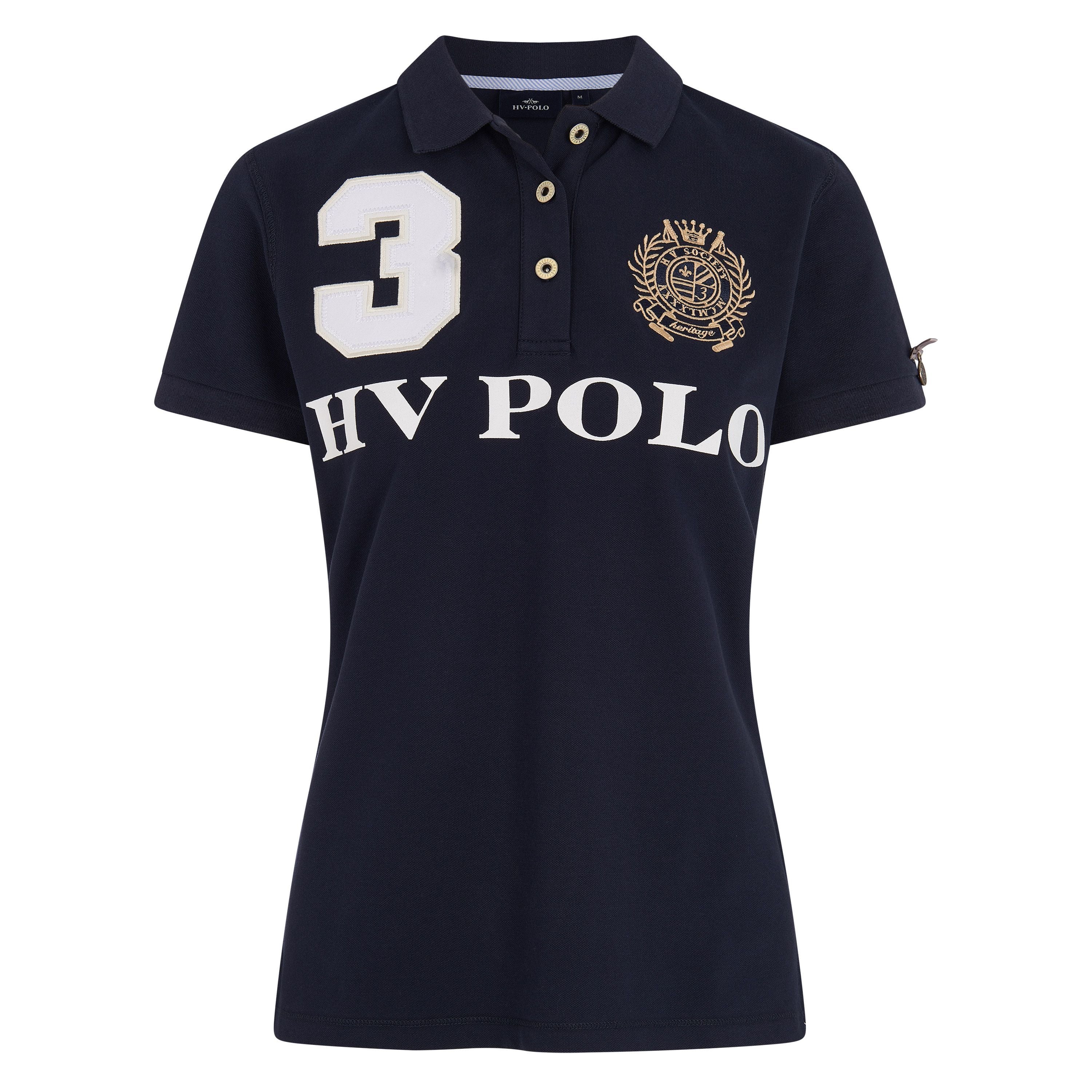 Hv Polo - Polo shirt, Dame, Favouritas EQ - Navy