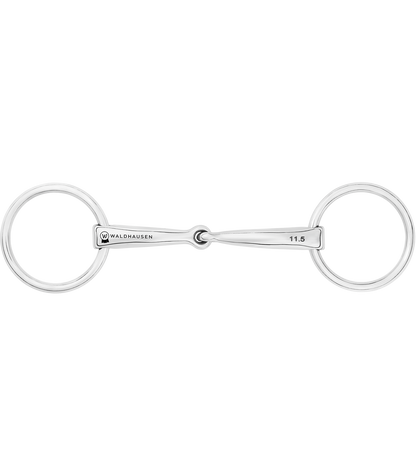 Waldhausen - Pony Snaffle Bit, single jointed, stainless steel, R: 5cm, W: