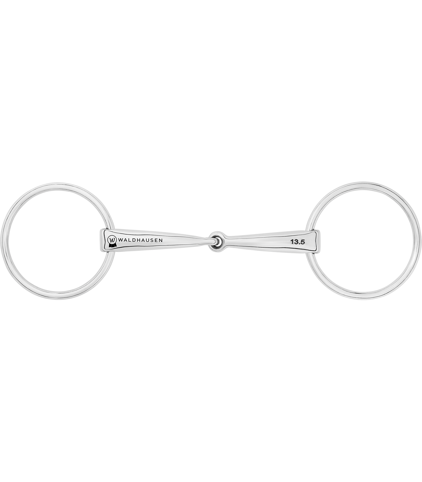 Waldhausen - Snaffle Bit anatomical , single jointed, stainless steel, R: 7cm, W: