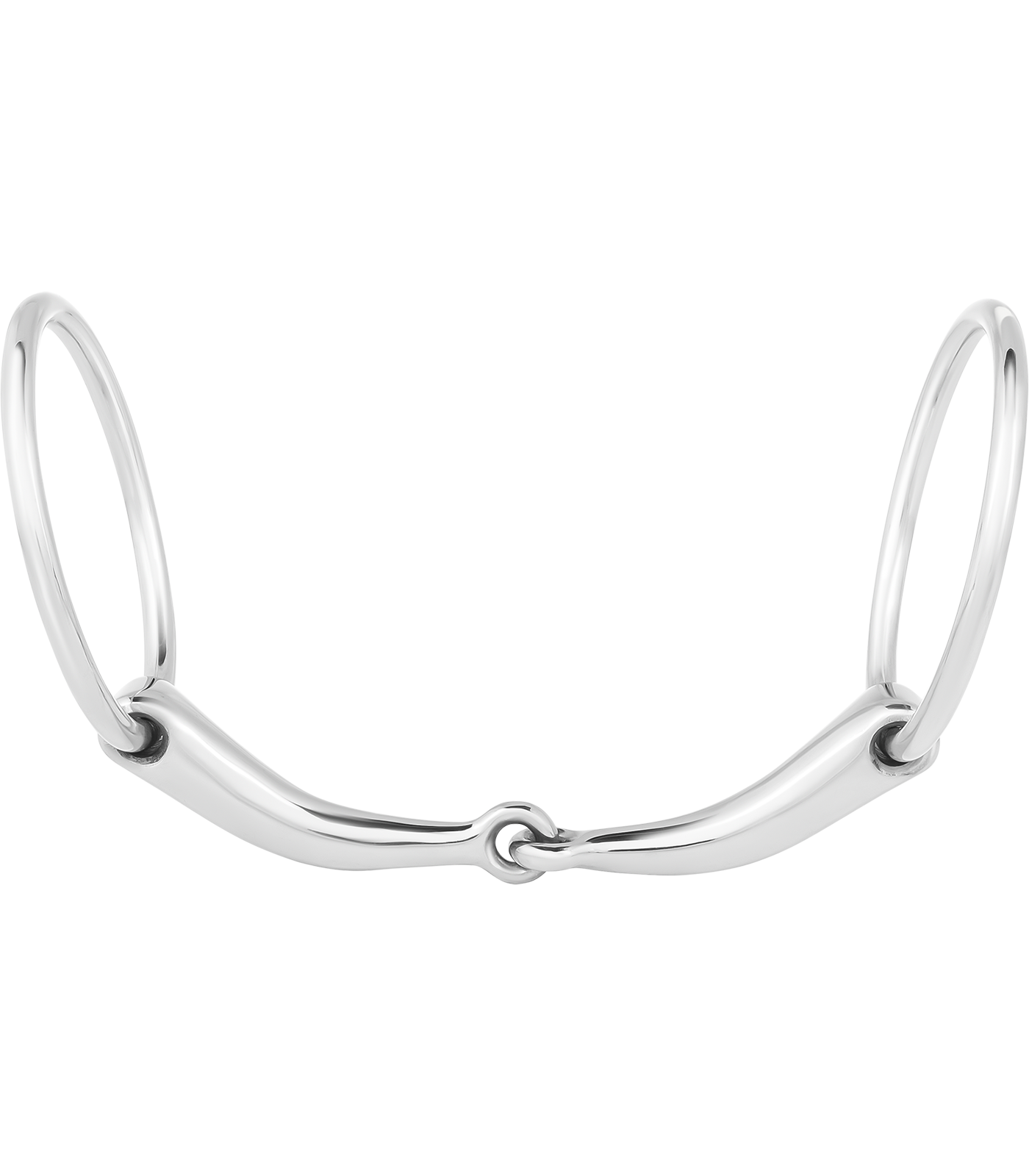 Waldhausen - Snaffle Bit anatomical , single jointed, stainless steel, R: 7cm, W: