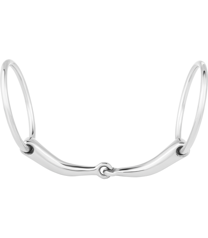 Waldhausen - Snaffle Bit anatomical , single jointed, stainless steel, R: 7cm, W: