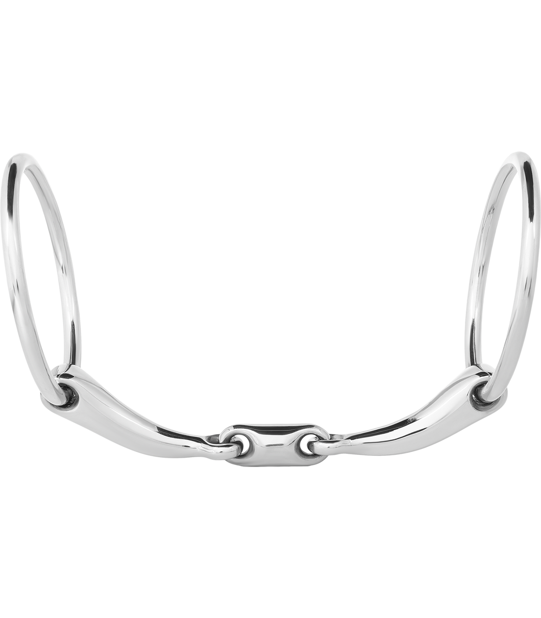 Waldhausen - Snaffle Bit anatomical , double jointed, stainless steel, R: 7cm, W: