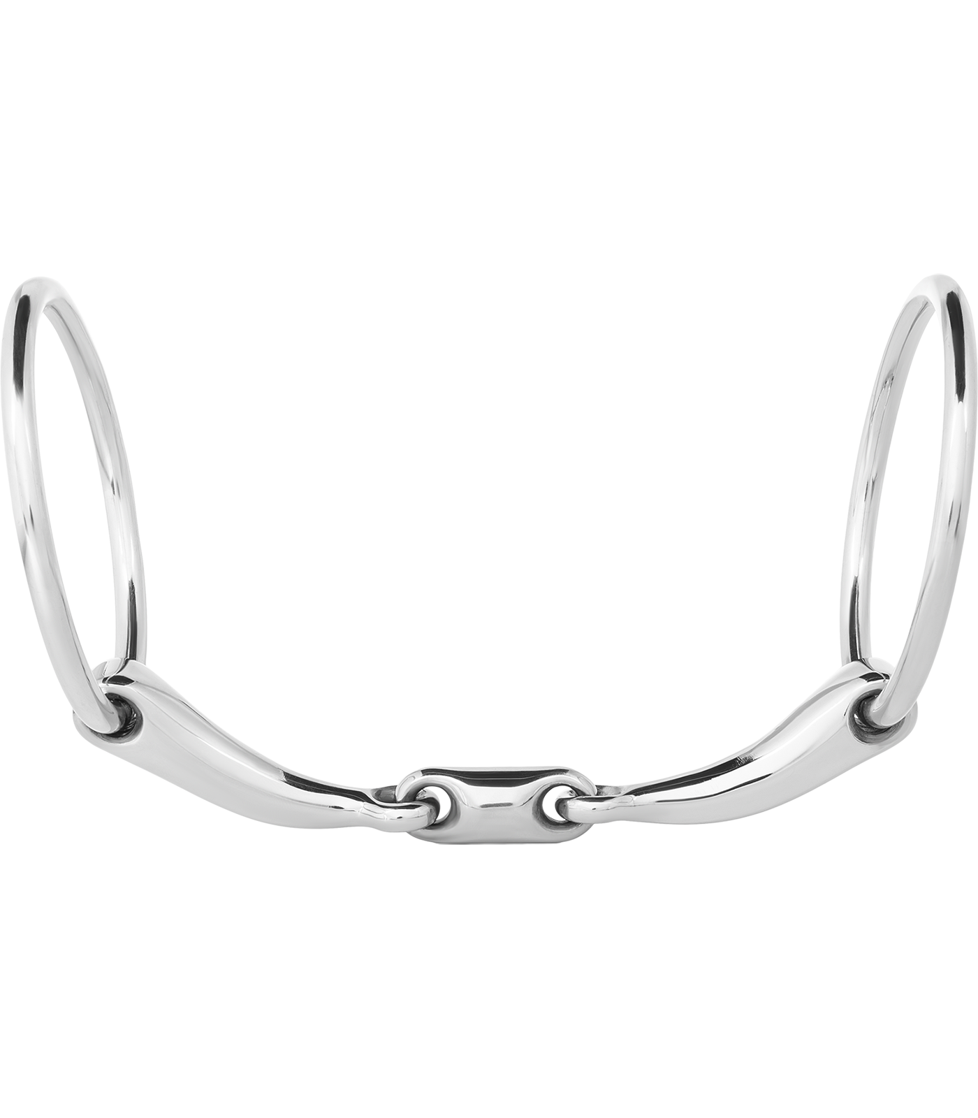 Waldhausen - Snaffle Bit anatomical , double jointed, stainless steel, R: 7cm, W: