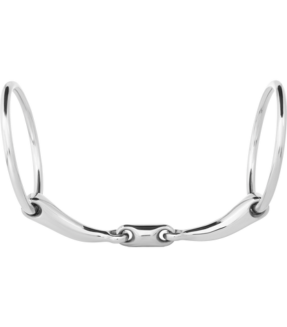Waldhausen - Snaffle Bit anatomical , double jointed, stainless steel, R: 7cm, W: