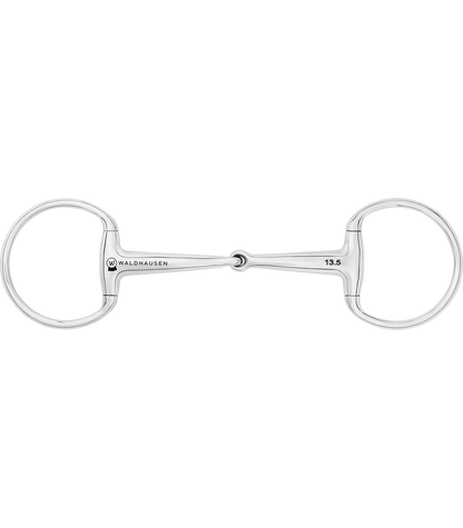 Waldhausen - EggbuttBit, single jointed, stainless steel, R: 7cm, W: