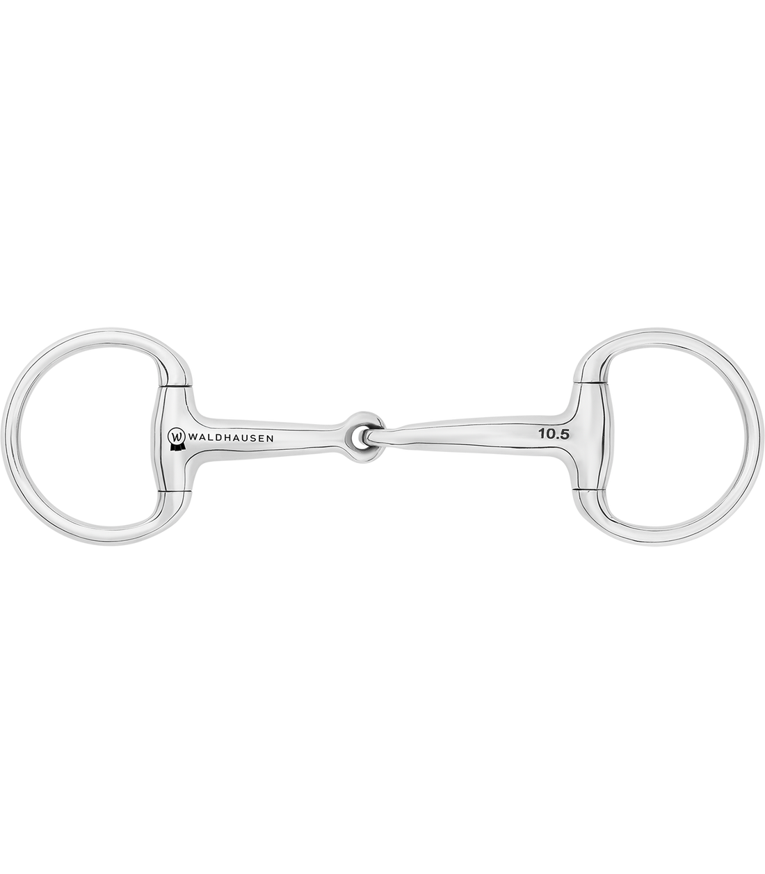 Waldhausen - Pony EggbuttBit, single jointed, stainless steel, R: 5cm, W: