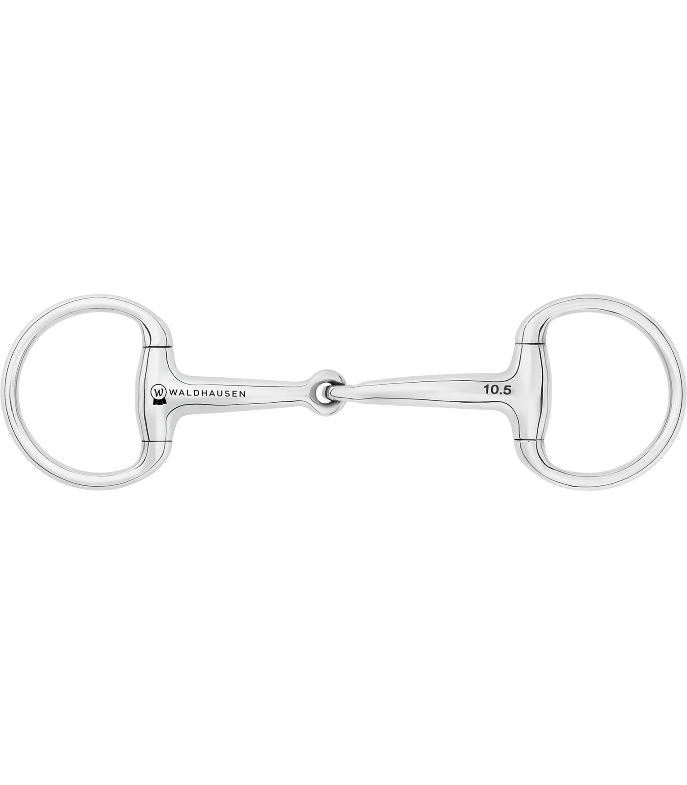 Waldhausen - Pony EggbuttBit, single jointed, stainless steel, R: 5cm, W: