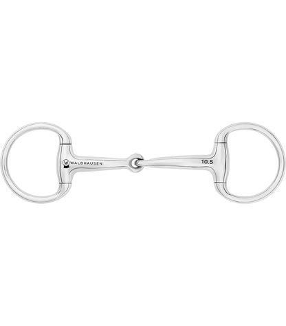 Waldhausen - Pony EggbuttBit, single jointed, stainless steel, R: 5cm, W: