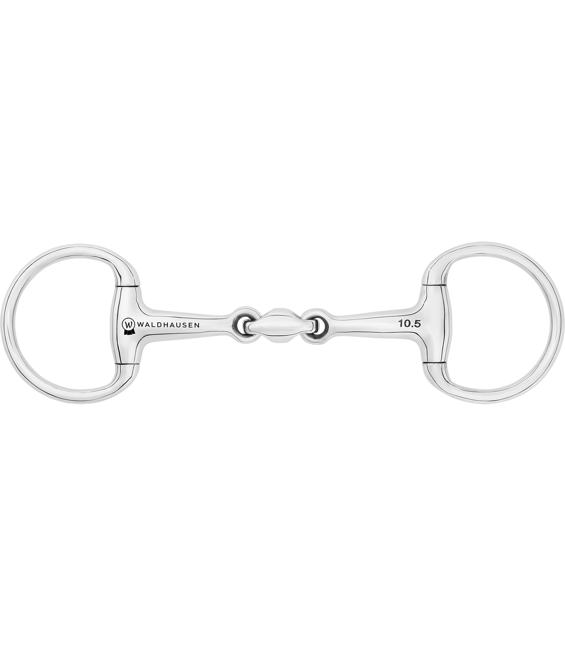 Waldhausen - Pony EggbuttBit, double jointed, stainless steel, R: 5cm, W: