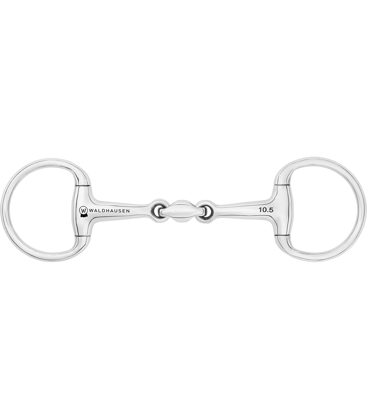 Waldhausen - Pony EggbuttBit, double jointed, stainless steel, R: 5cm, W: