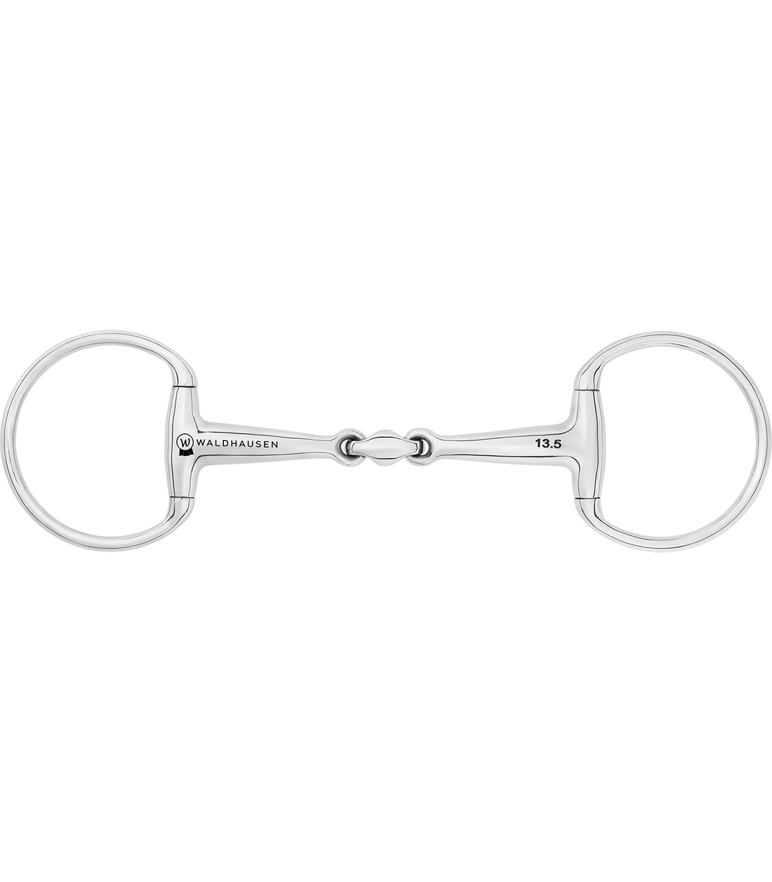 Waldhausen - EggbuttBit, double jointed, stainless steel, R: 7cm, W: